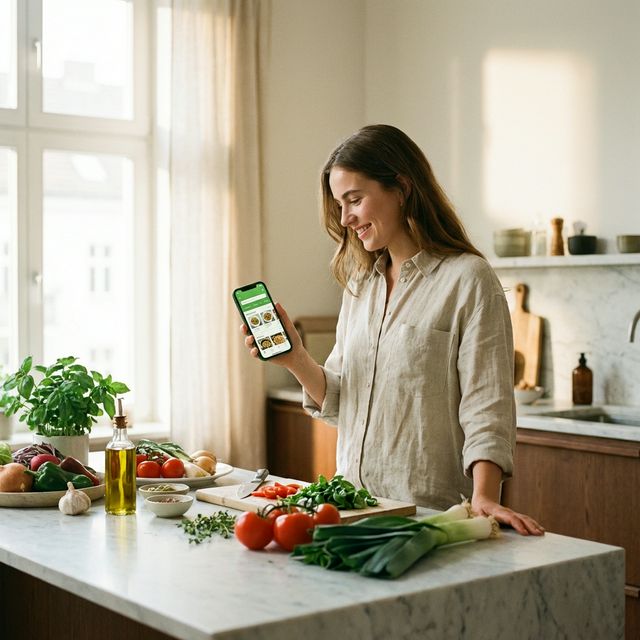 Sproutly in action in a modern kitchen